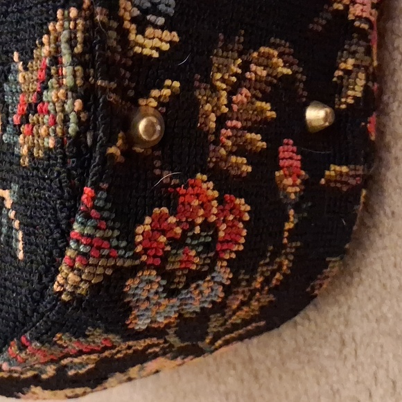 Carpet Handbag - Vintage 50s To 1960 - Picture 10 of 10